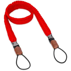 C-ROPE Kameragurt Traveler aus Paracord 125cm Bright Red retail