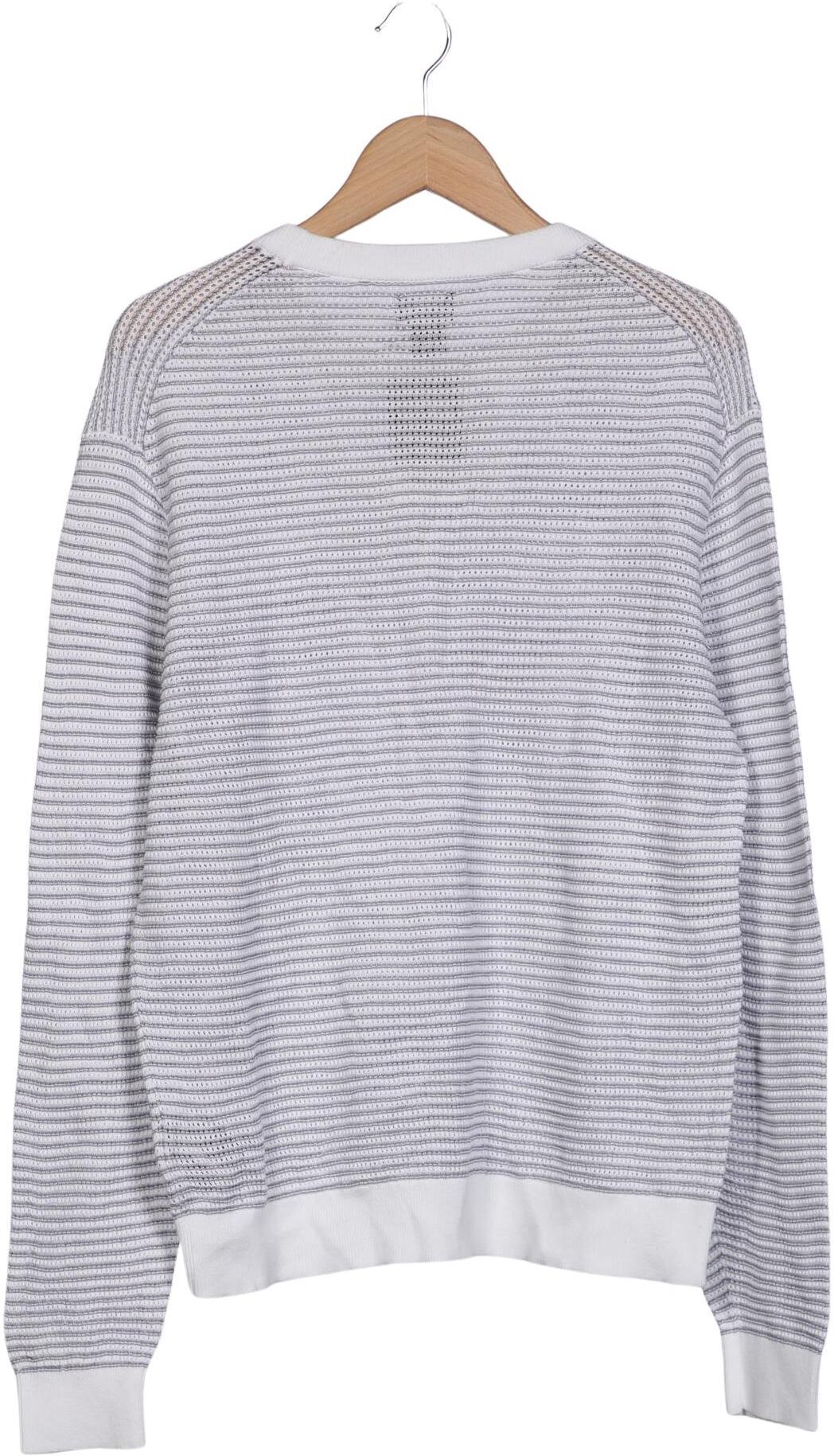 Club Monaco Damen Pullover, Weiß, Gr. M, Baumwolle - Second Hand