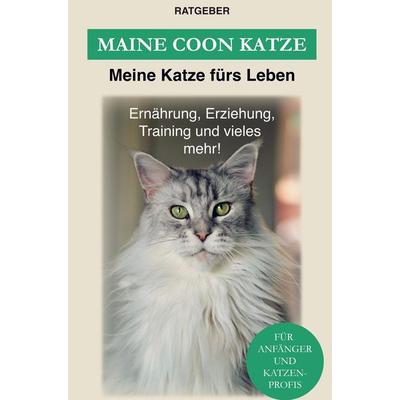 Maine Coon Katze, Taschenbuch von Ratgeber Meine Katze fürs Leben, Bookmundo Direct, 978-94-036-2204-0