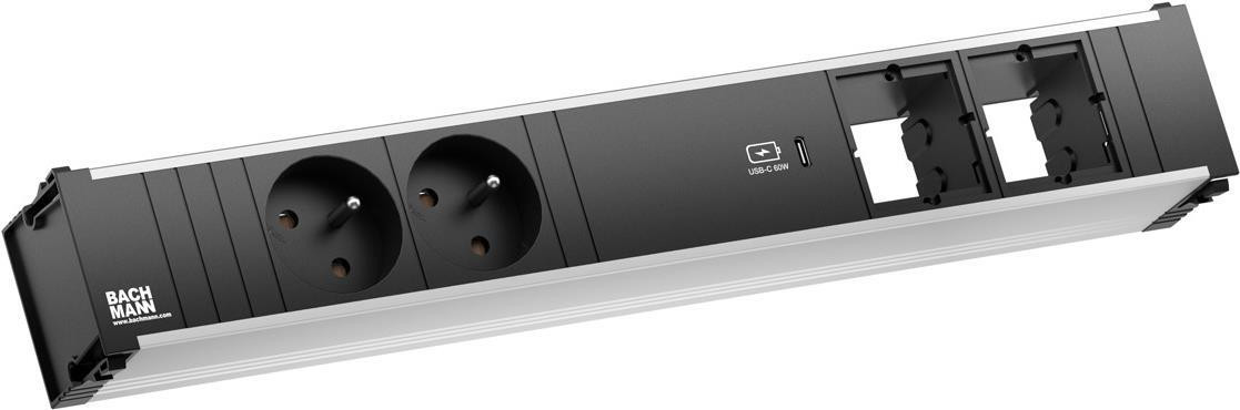 Bachmann Coni 2Xute met 1Xusb-C (60W) en Gst18