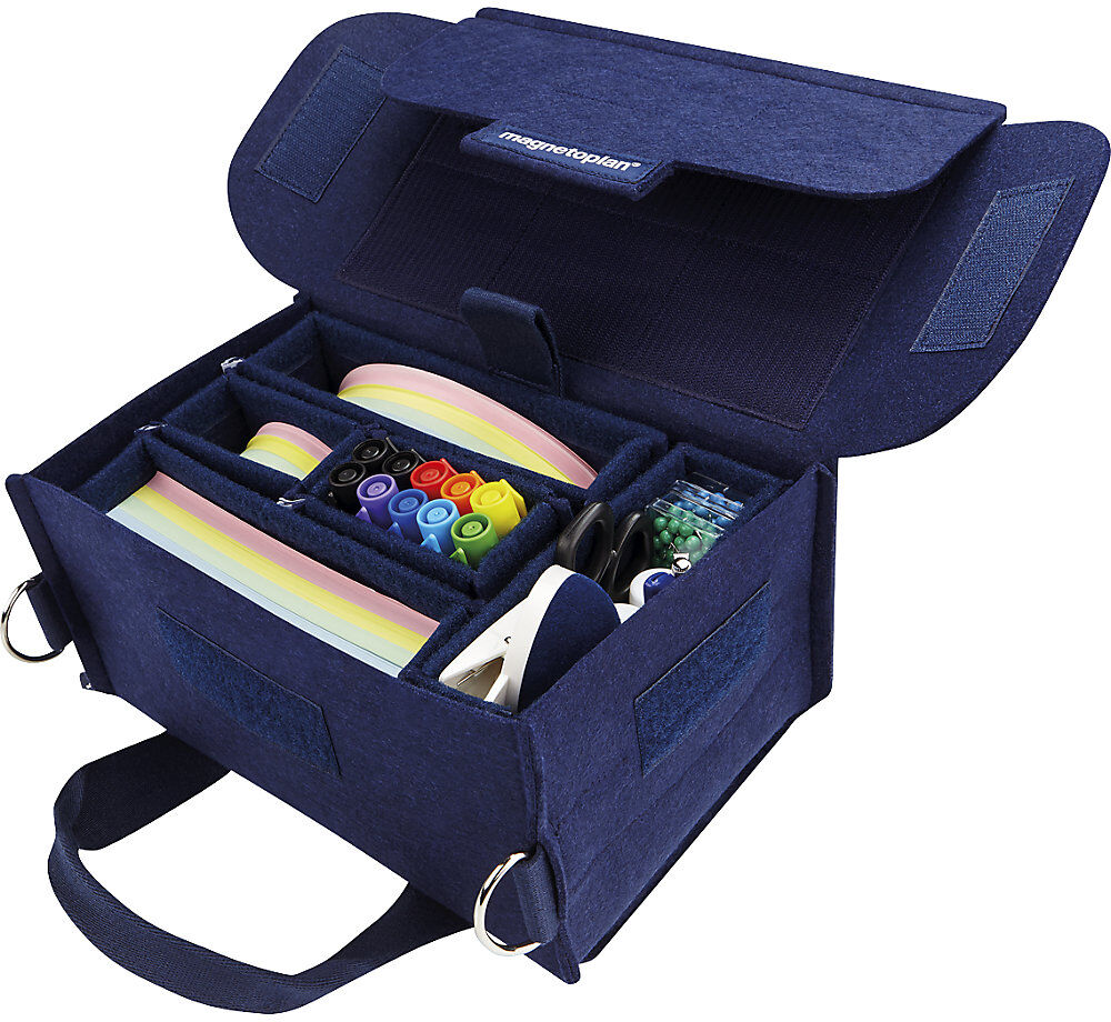 Moderatorentasche, HxBxT 180 x 290 x 145 mm, inklusive Zubehör magnetoplan