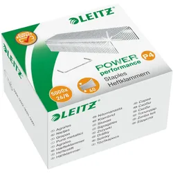 Leitz, Büroklammer, Heftklammer 26/8 Metall 5000ST P4 (5000x)
