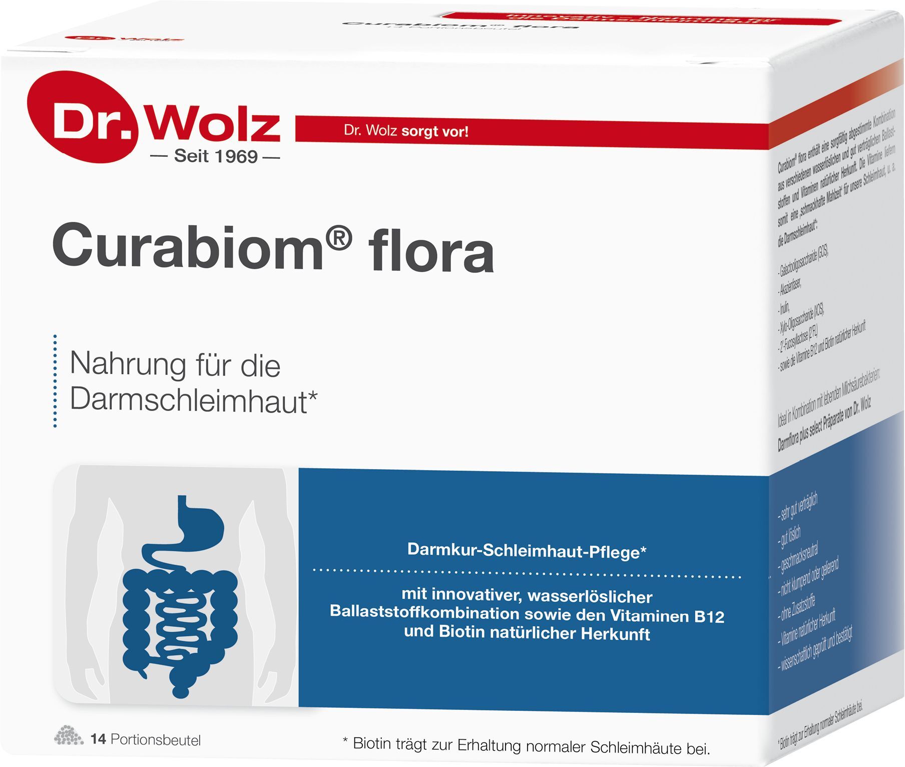 Dr. Wolz Curabiom flora Pulver Portionsbtl. 14x16,2 g