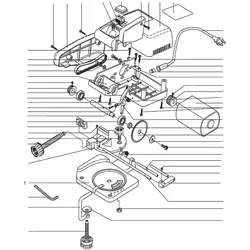 PROXXON 27150-01 Gerätefuss Kappgerät KG50