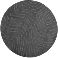 vidaXL, Teppich, Malik (Wellenform) (160 cm)