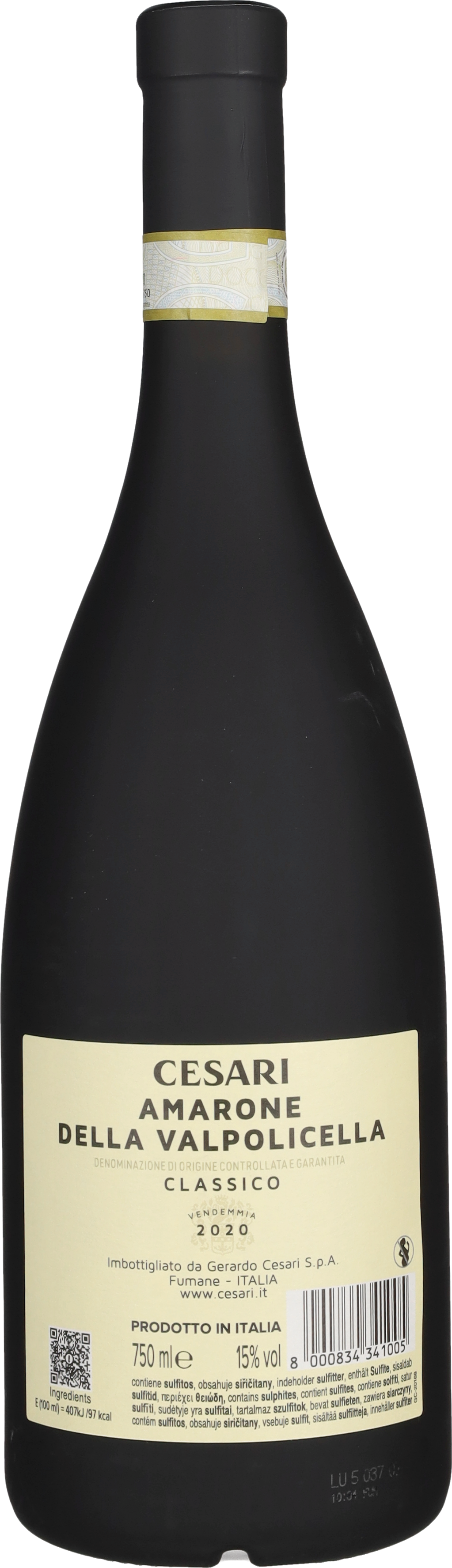 Amarone della Valpolicella Classico Cesari 2021