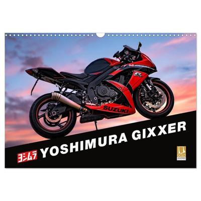 Yoshimura Gixxer Limited Edition (Wandkalender 2027 DIN A3 quer), CALVENDO Monatskalender