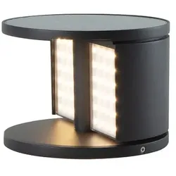 SIGOR LED Akku-Solar-Bodenstrahler KLEWE SWING, IP65, mit Sensor, 3W 3000K 160lm, 3-step dimmbar, graphitgrau SIG-3103108