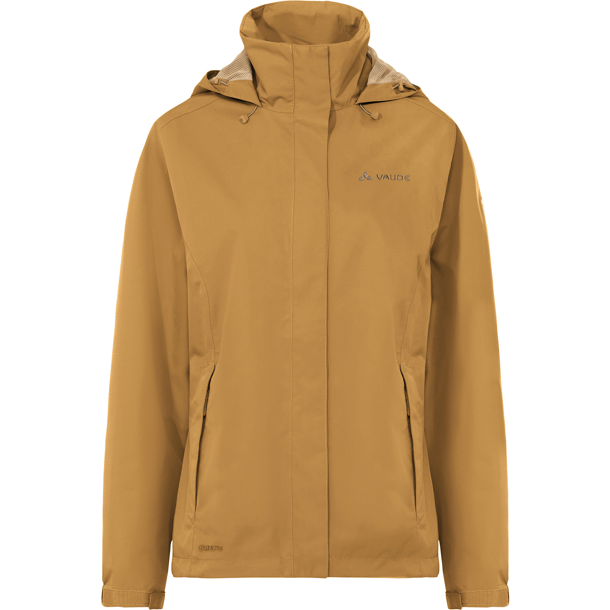 Vaude Escape Light Damen Regenjacke braun Größe L Trekking Wasserdicht Wasserabweisend
