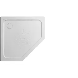 Kaldewei CORNEZZA Duschfläche, 1000x1000 mm, manhattan, Eckablauf, bodengleicher Einbau