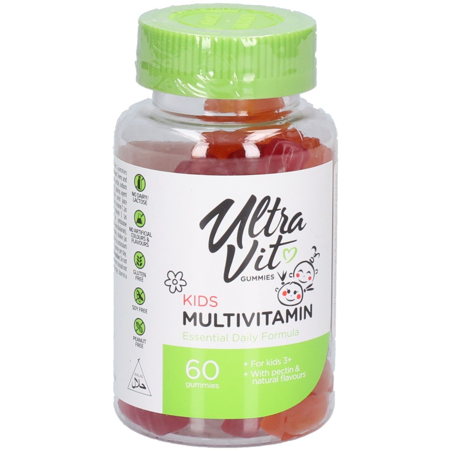 Ultravit Gummies Kid's Multivitamin 60 gummies St Gummibärchen