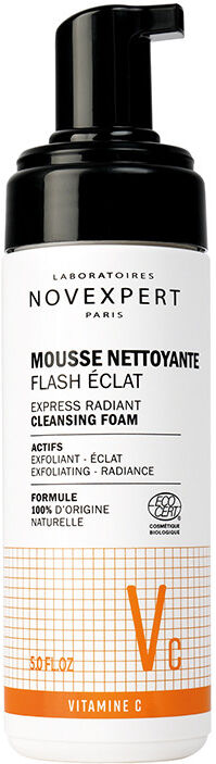 NOVEXPERT Mousse Nettoyante Flash ÉclatAccueil > MAQUILLAGE