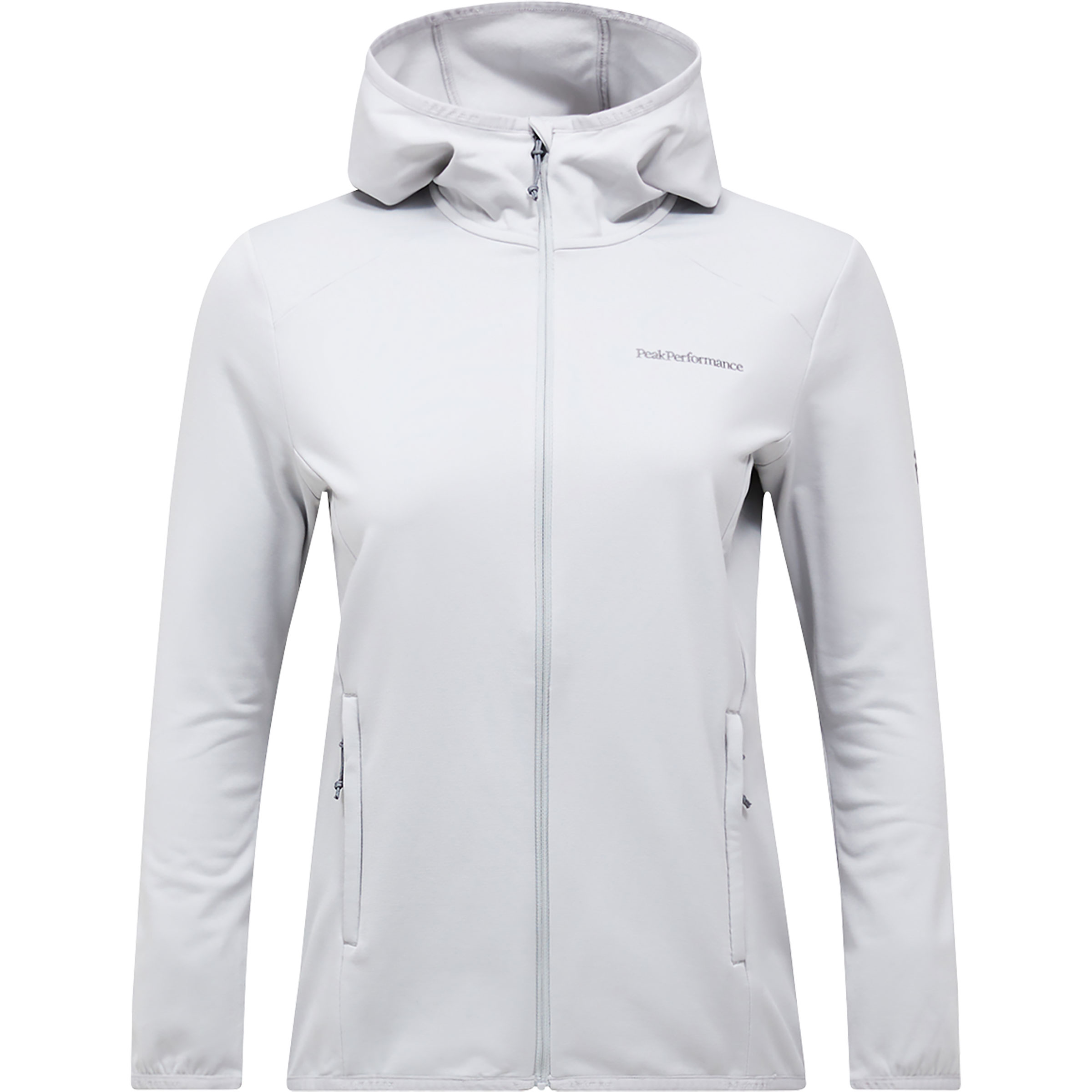 Peak Performance Light Damen Fleecejacke weiss Größe XL Trekking Elastisch