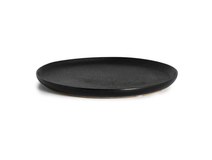 Byon Assiette Raw Black Ø 20 cm Noir