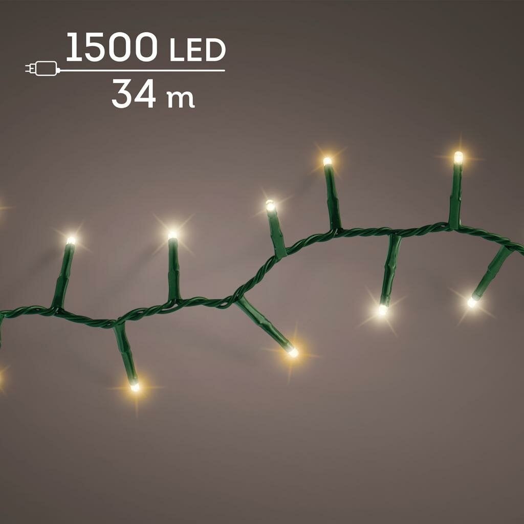 Lumineo LED compact kerstverlichting warm wit en klassiek warm