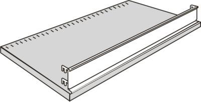 Vorsatzleiste für Regalsystem R 3000/4000, B 1283 x H 40 mm