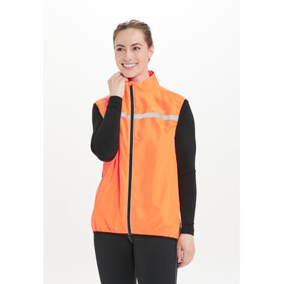 Funktionsweste ENDURANCE "Sindry", Herren, Gr. S, orange (orange, schwarz), 100% Polyester, normal, Westen Funktionsweste, mit top Sichtbarkeit im Dunkeln