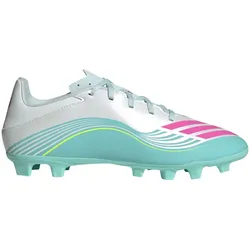adidas F50 Messi Club FG/MG Fußballschuhe JQ0946 - cloud white/lucid pink/flash aqua 42