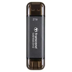 Transcend ESD310C Externe SSD 2 TB, schwarz
