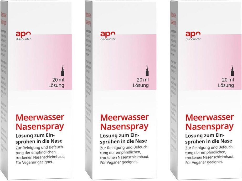 Befeuchtendes Meerwasser Nasenspray von apodiscounter
