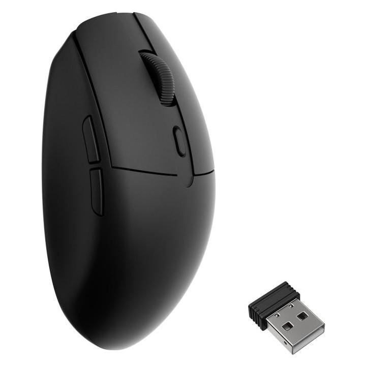 Keychron Mysz BM22 Wireless (BM22-A9) 1000Hz Czarny (Czarna) Belaidė Pelė (Kabellos) (BM22-A9)