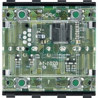 Tastermodul zweifach Unterputz mit programmierbarer Statusanzeige und Busankopplung Retail