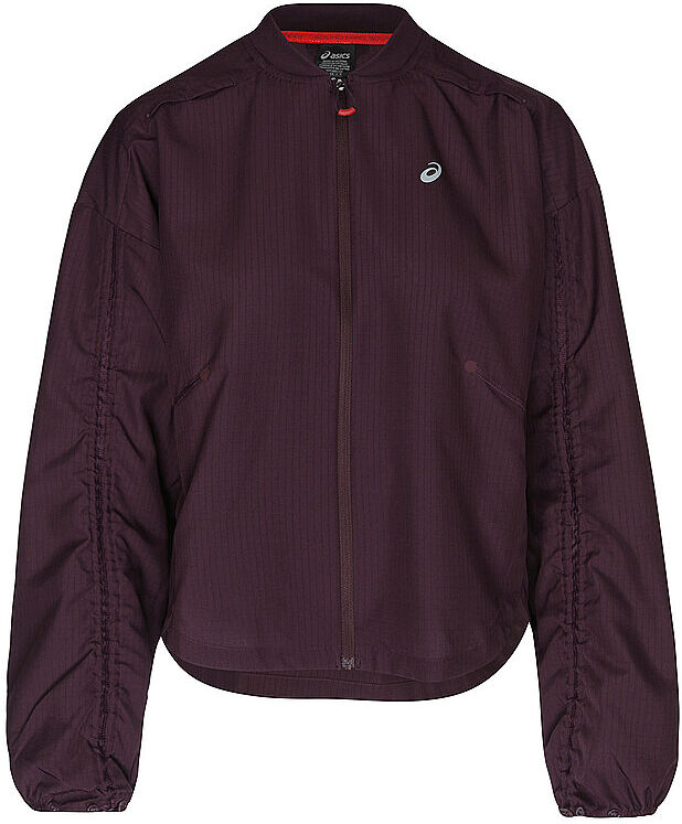 ASICS Damen Laufjacke Nagino Run Adjustable dunkelrot   XS W