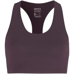 CRAFT Collective Padded Low Support Sport-BH Damen 499000 - dk plum XL
