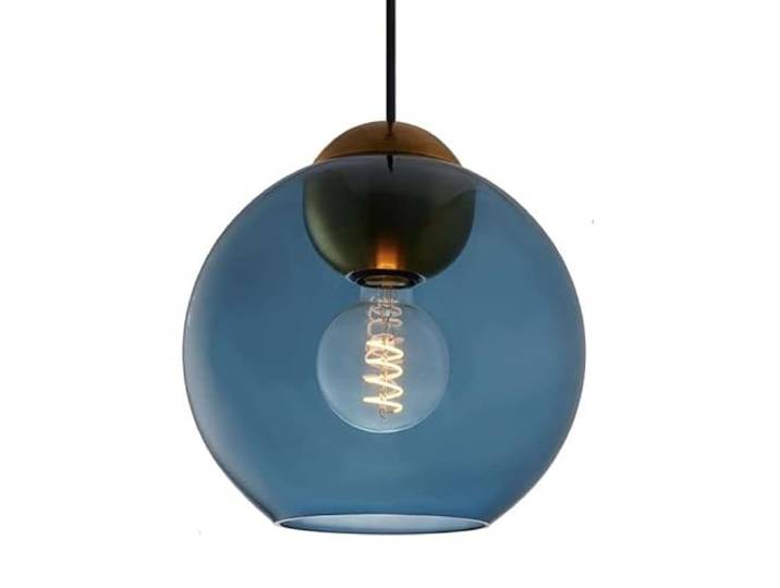 Froschkönig24 Bubbles hanglamp E27 Ø24cm blauw
