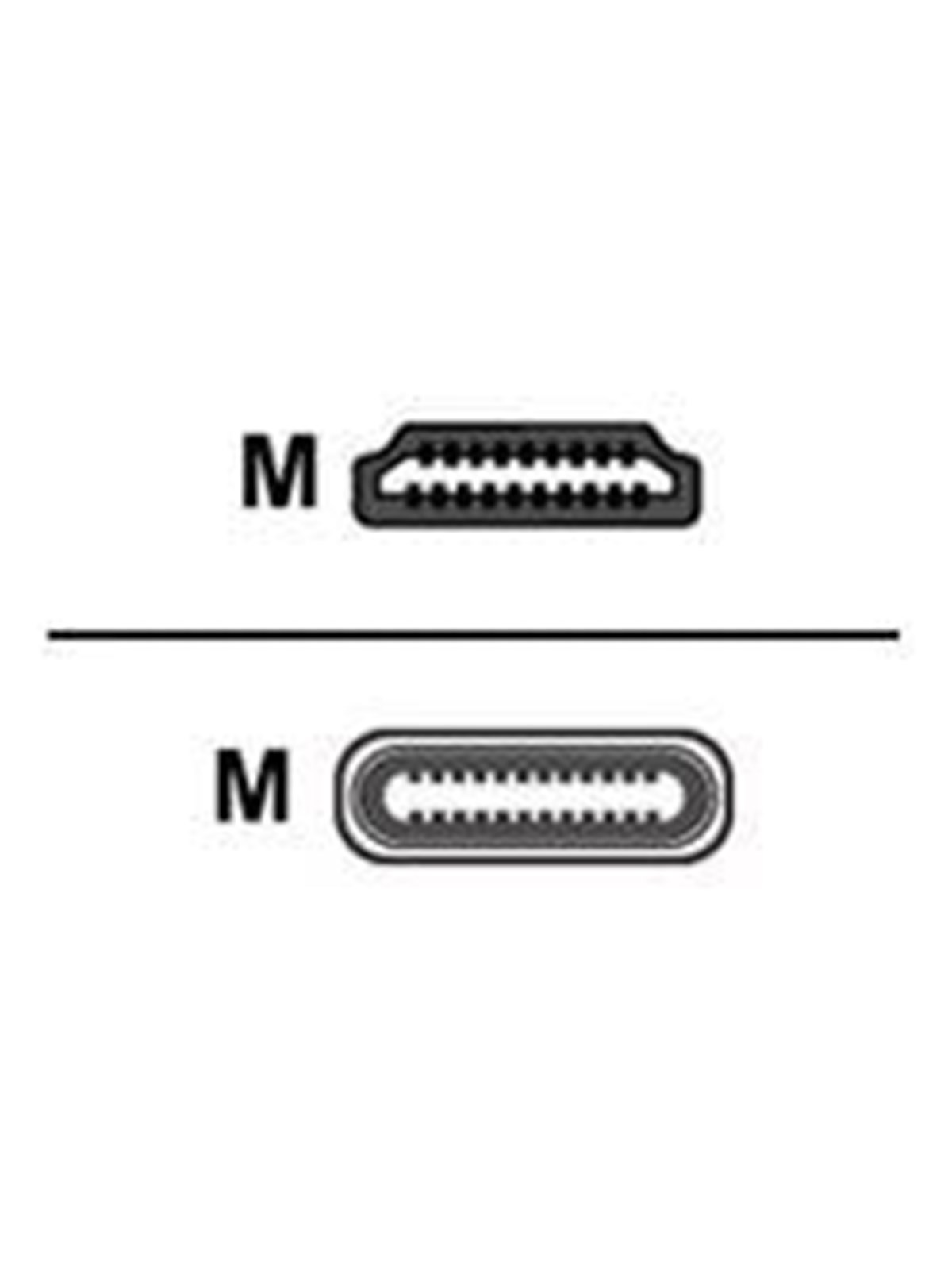 Crestron Electronics Crestron FT2A-CBL-PT Series adapter cable - HDMI / USB - 2.4 m
