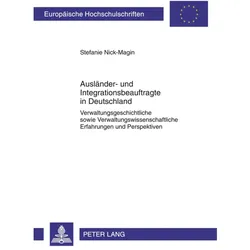 Ausländer- und Integrationsbeauftragte in Deutschland, Fachbücher von Stefanie Nick-Magin