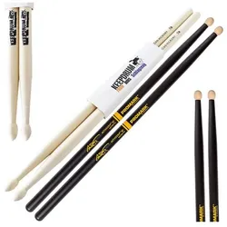 Promark TXAFW-AG Anton Fig 5B mit keepdrum Drumsticks (Schlagzeug), Drumsticks + Schlägel, Braun, Schwarz