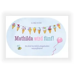 Einladungskarte Kindergeburtstag: Lillifee - Schlaraffenland