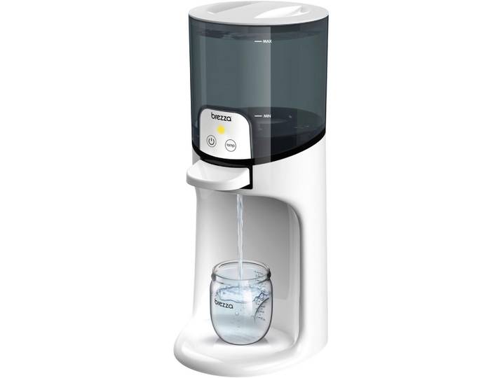 Baby Brezza Babynahrungszubereiter Instant Warmer, Weiß, Kunststoff, 19x36.7x15.7 cm, Füttern, Babykostwärmer & Sterilisatoren