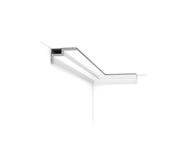 Deko-Stuckleiste „STEPS C 390“ - 200 cm weiss Orac Decor