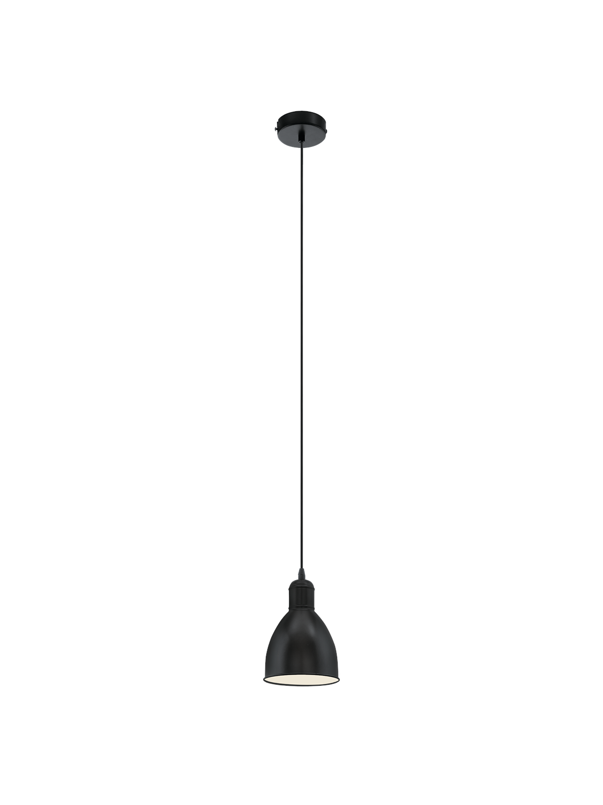 EGLO PRIDDY Hängeleuchte, schwarz, weiss