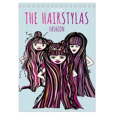 Bettina Roth, R: HAIRSTYLAS Fashion (Desk Calendar 2026 DIN