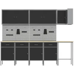 vidaXL, Werkstattschrank, Industrieller Werkzeugschrank (55 cm, 200 cm)