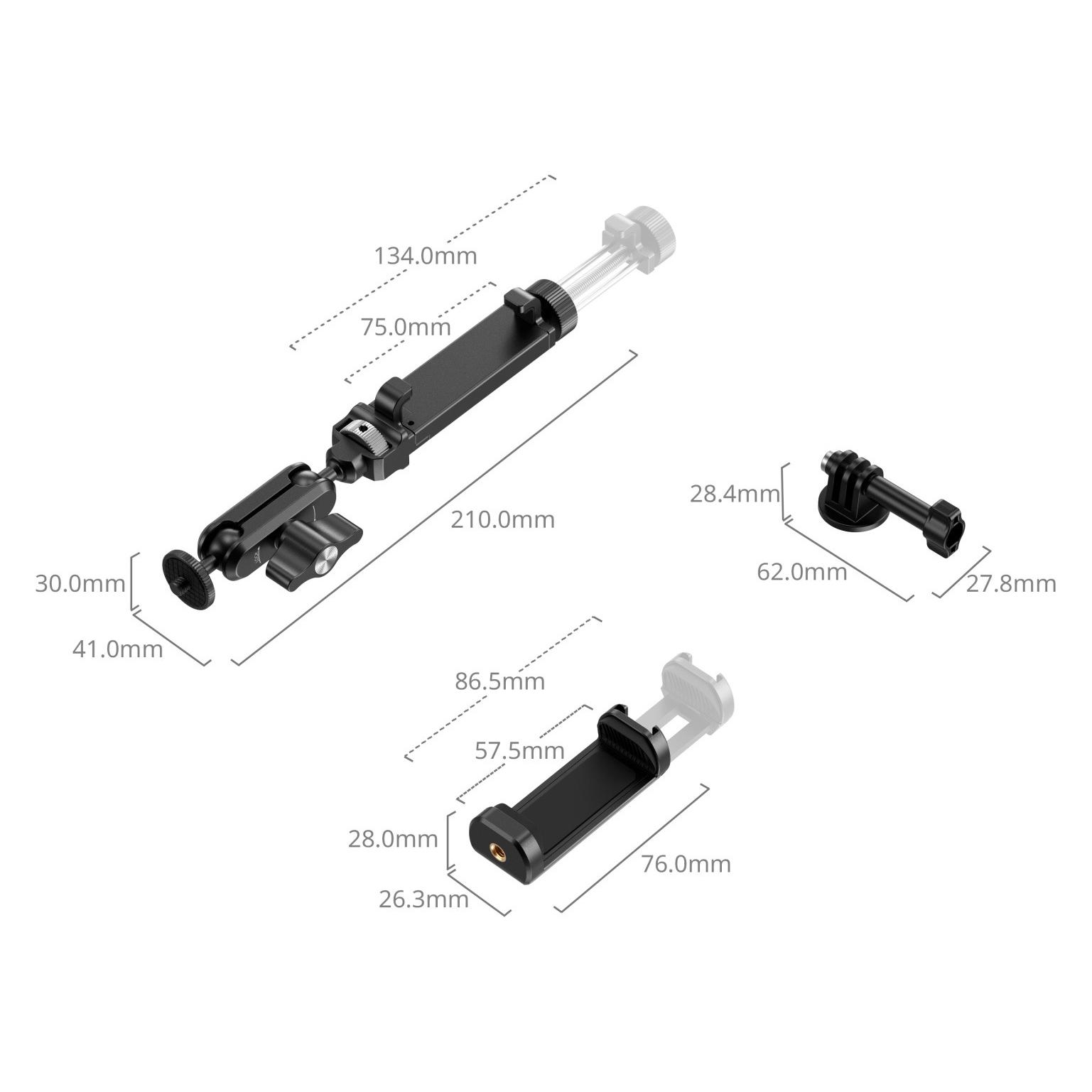 SmallRig 5726 Fence Mount for Action Cameras (5726)