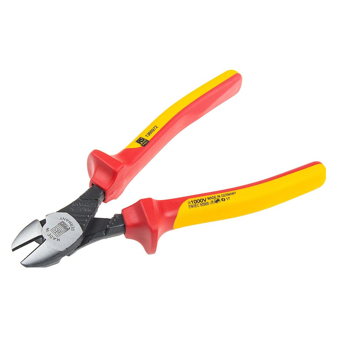 RS PRO VDE HD diagonal cutter X-Plus (180 mm) (1366972)