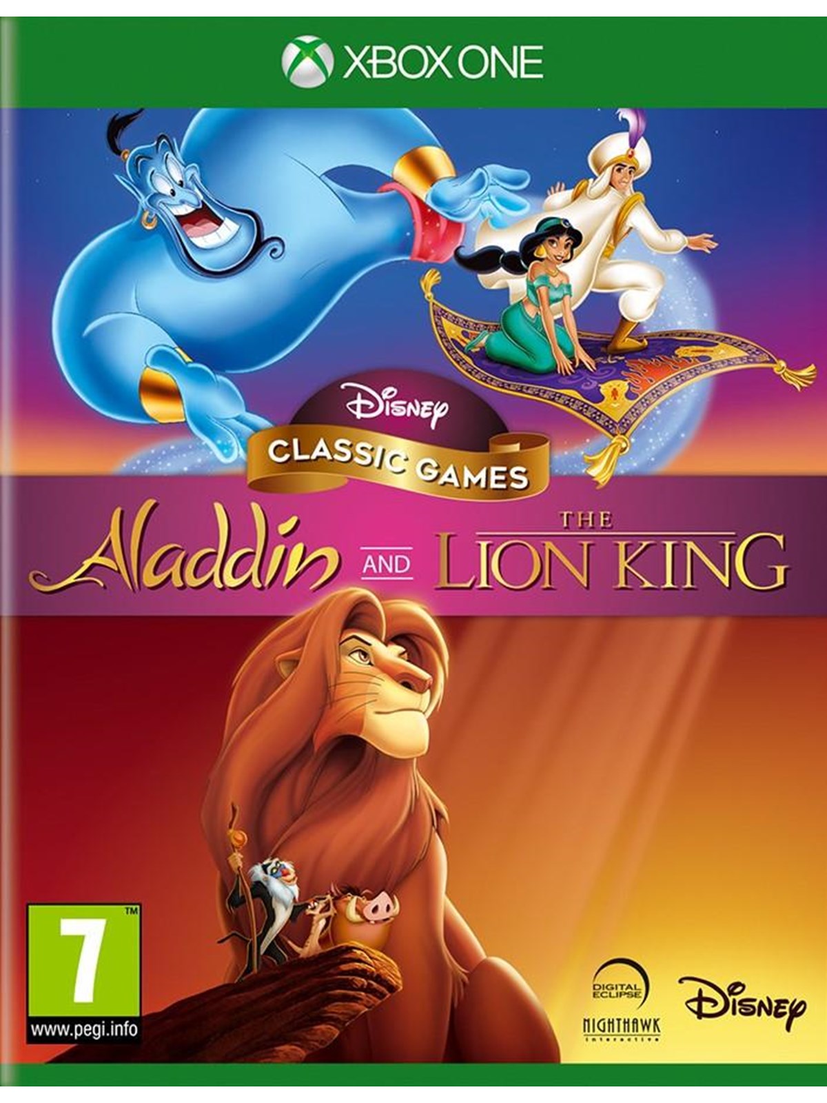 Disney Classic Games: Aladdin and the Lion King - Microsoft Xbox One - Platformer - PEGI 7