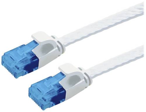 Value 21.99.2060 RJ45 Patchkabel CAT 6a U/UTP 0.50m Weiß