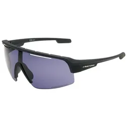 Cratoni, Herren, Sportbrille, C-MATIC COLOR+ LIFESTYLE Fahrradbrille Sportbrille Running Sonnenbrille XXL (Blue Rubber, Coffee Rubber, Grey Rubber, Grey-Blue (petrol-graublau)), Schwarz, Braun, Blau