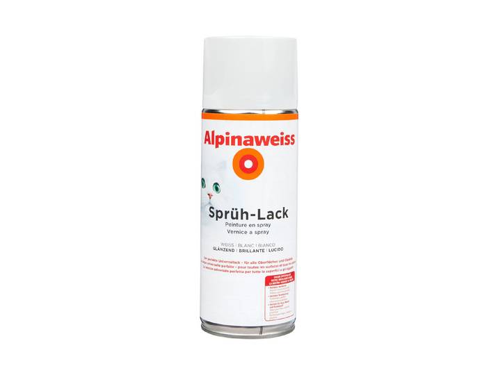 Alpina Alpinaweiss Sprühlack glänzend 400ml