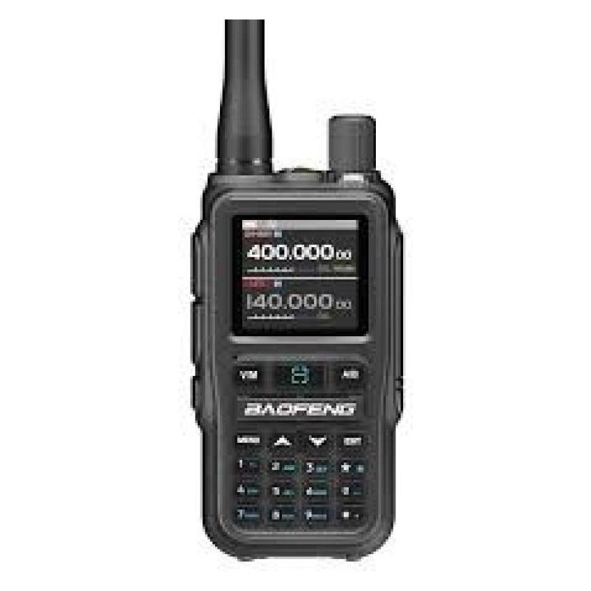 Baofeng Krótkofalówka UV-5R EU MINI USB-C Bluetooth VHF UHF Pasmo Lotnicze Grey (5901247920203)