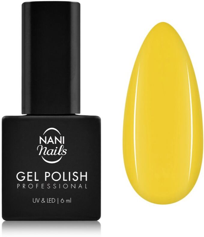 NaniNails NANI Professional gel nail polish shade Bitter Yellow 6 ml