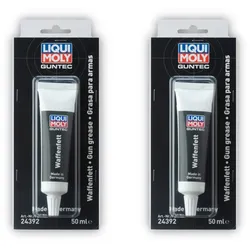 2x Waffenfett LIQUI MOLY 24392 GUNTEC Waffenfett Gun fett 50 ml