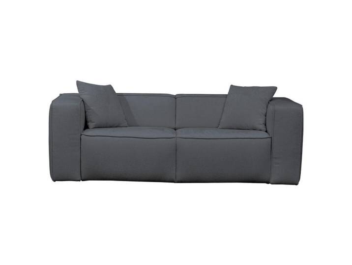 Novel Schlafsofa, Blau, Dunkelgrau, Kunststoff, 2-Sitzer, Füllung: Schaumstoffflocken, 227x74x105 cm, Kinderzimmer & Jugendzimmer, Jugendmöbel, Jugendsofas