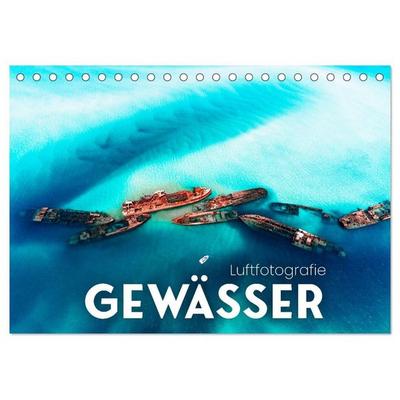Luftfotografie - Gewässer (Tischkalender 2027 DIN A5 quer), CALVENDO Monatskalender