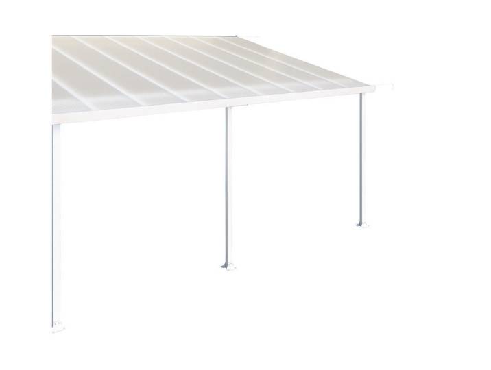 Palram Terrassenüberdachung Feria Weiss 3 × 6 m